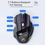 iMice Wireless Gaming mouse LED Gaming Optical Mouse black 3200 DPI rechargeable Image 4