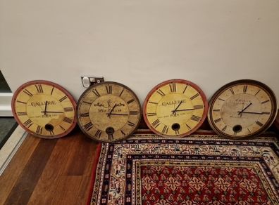 Large french style wall clocks