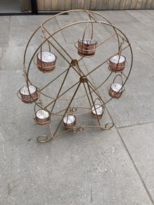 Tea light ferris wheel