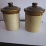 TG Green "Granville" Stoneware Glazed Jars X2 Image 3