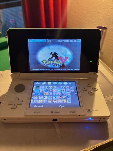 Nintendo 3DS White Modded