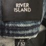 River Island unisex distressed denim jeans in excellent condition with no issues 32 inch waist and 32 inch inside leg FREE STANDARD POSTAGE INCLUDED Image 2