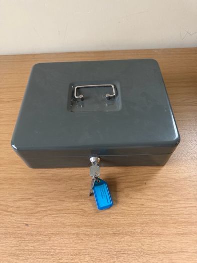 New Grey Cash Box