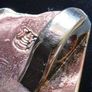 Rare Peugeot 908 Sport Racing Car silver plated keyring keychain approx 6cms Image 3