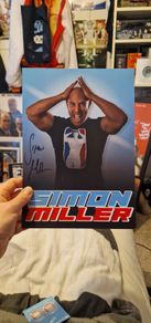 Simon Miller WhatCulture Wrestling Autograph