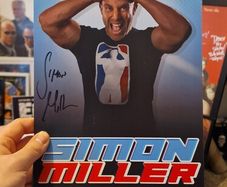 Simon Miller WhatCulture Wrestling Autograph