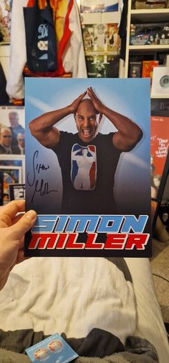 Simon Miller WhatCulture Wrestling Autograph