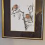 Set of 3 framed bird prints - wildlife art Image 2