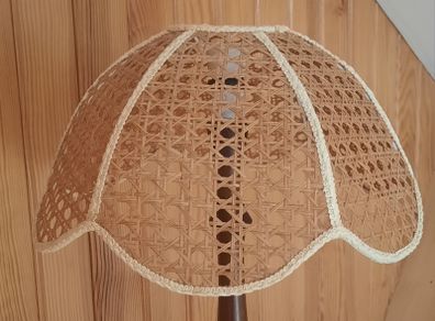 Vintage Rattan Lampshade