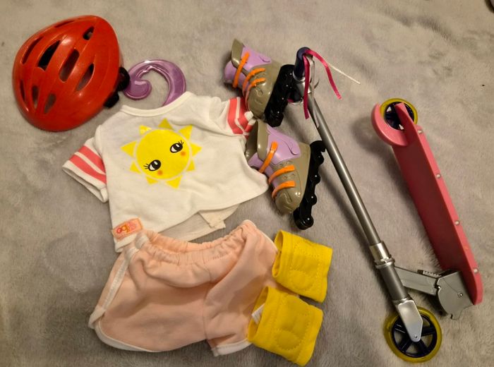 Our Generation doll clothes and accessories bundle