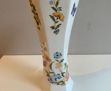 Reduced Aynsley  tall 9 inch vase