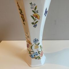 Reduced Aynsley  tall 9 inch vase