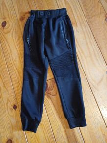 Age 7 Black Tracksuit Bottoms