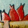 Alessandra Puppo - Portofino - Italian Folk Art - Framed Print Image 4