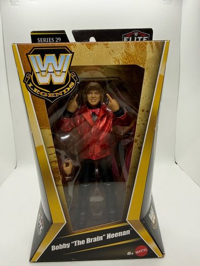 wwe elite legends series 29 Bobby The Brain Heenan action figure