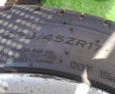 Mercedes tyres like new