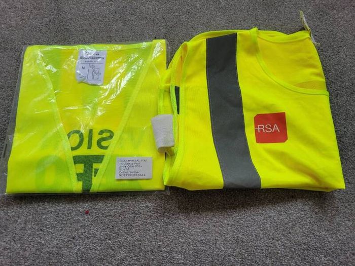 High Visibility Vests x 2