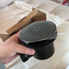 90mm Black Fast Flow Shower Tray Waste