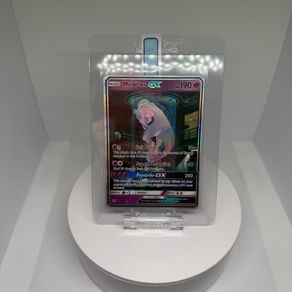 Mewtwo GX Shining Legends 78 Mewtube Pokemon Error Card