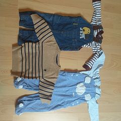 Next Dungarees and jumper baby