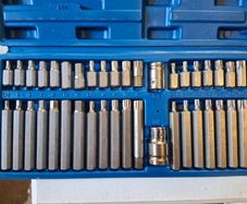40pc Torx Hex and Spline Bit Set