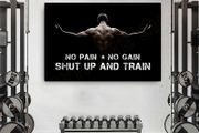 Gym printed signs boards home gym inspiration prints boards