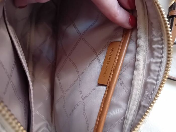 Michael Kors Jet Set Large Logo Crossbody Bag - Vanilla - BNWT RRP 295
