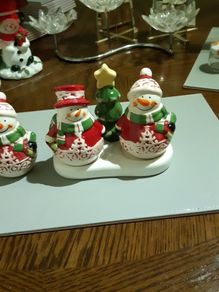 Condiment set Christmas