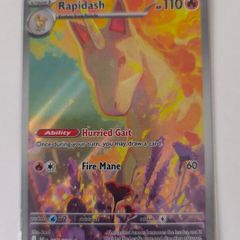 Rapidash #189/182 (2025) - Destined Rivals - Illustration Rare - MINT