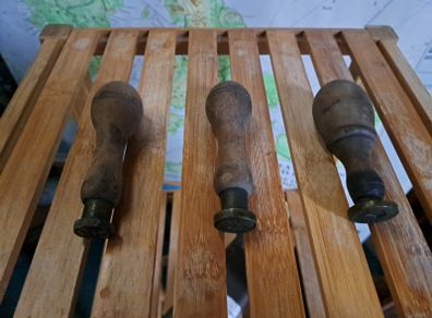Antique Wooden @ Brass Seals