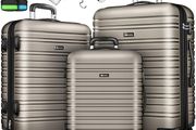 3 x Suitcase 4 wheel hard shell  Luggage bags hard-shell  4 wheels