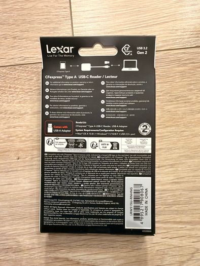 Lexar RW515 CFexpress Type A USB-C reader