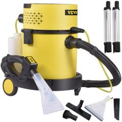 NEW SALE | Wet Dry Vacuum Cleaner, 5.3 Gallon 2 Peak HP, 4-in-1 Portable Shop Vacuum w/ Blow & Spray Function, Remote Control, HEPA & Sponge Filtration, 5 Brush for Household, Car