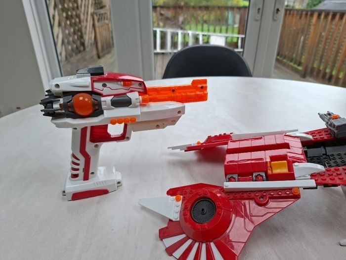 Brick Compatible Spaceship Dragon Playset.