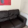 Leather 3 Seater Sofa Image 3