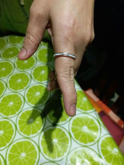 Folli Follie Crystal Rose Gold White Ring