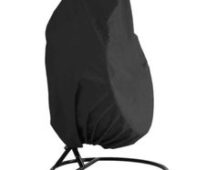 Double Egg Chair Cover - Black