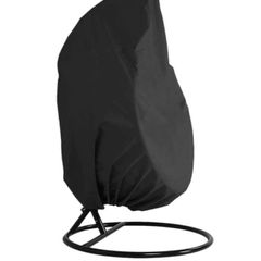 Double Egg Chair Cover - Black