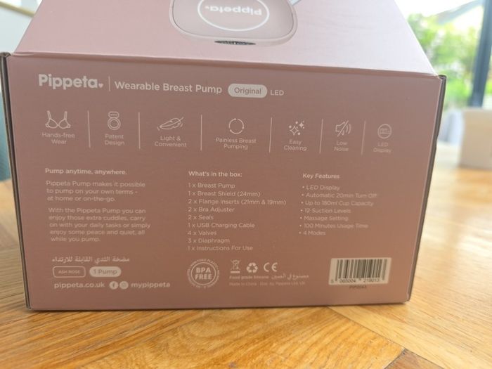 For Sale: Pippeta Wearable Breast Pump (Barely Used)