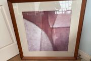 Nick Palmer "Silence Please" Large Framed Abstract Print (67x67cm)