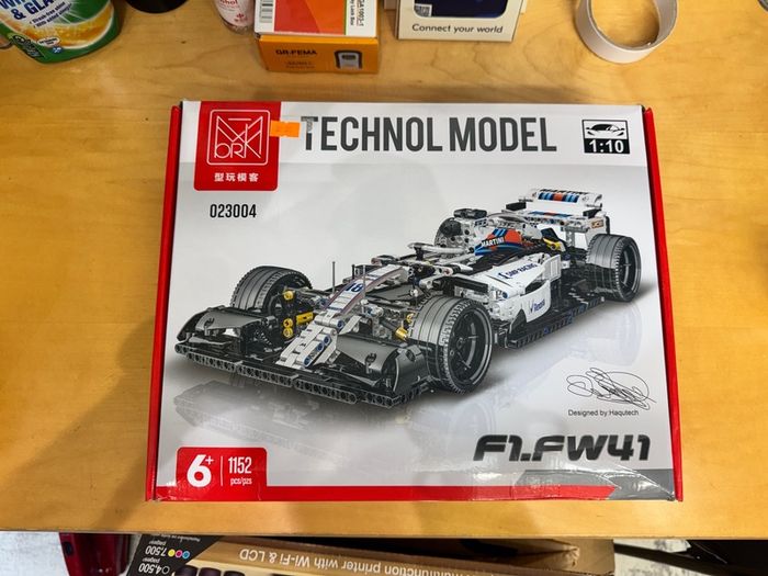 Lego style Sports Car DIY Toy