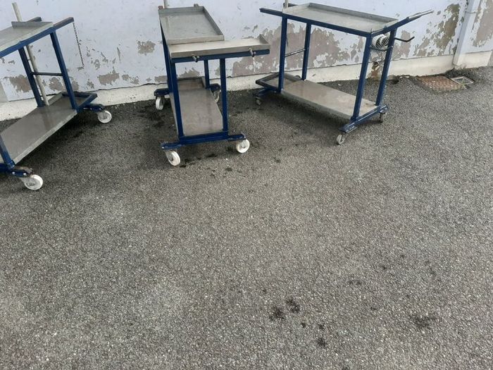 Welding trolley stands