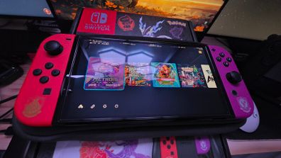 Nintendo Switch OLED (Pokemon Edition) with (NEE 8GB RAM)