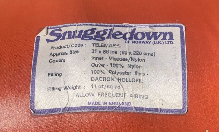 Snuggledown of Norway Sleeping Bag