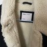 Women's Denim Fur Lined Jacket Size 10 Image 3