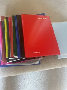 Refill Pads, Ring binders, hard backed notebooks, plastic folders etc PRICE JUST REDUCED.
