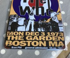 The WHO Metal Wall Plaque