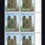 1970 Vatican City The Journey of Pope Paul Vi to Asia and Oceania Commemorative Stamps Block of 10 Mint Never Hinged (MNH) Image 6