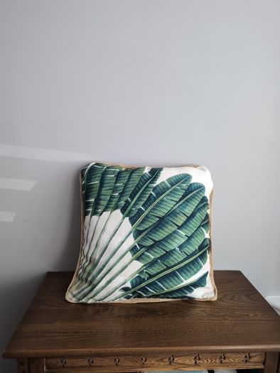 Tropical Palm Forest Green Cushions