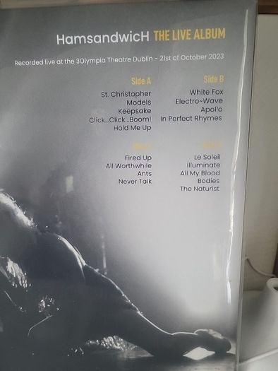HamsandwicH the live album 2 vinyl limited edition